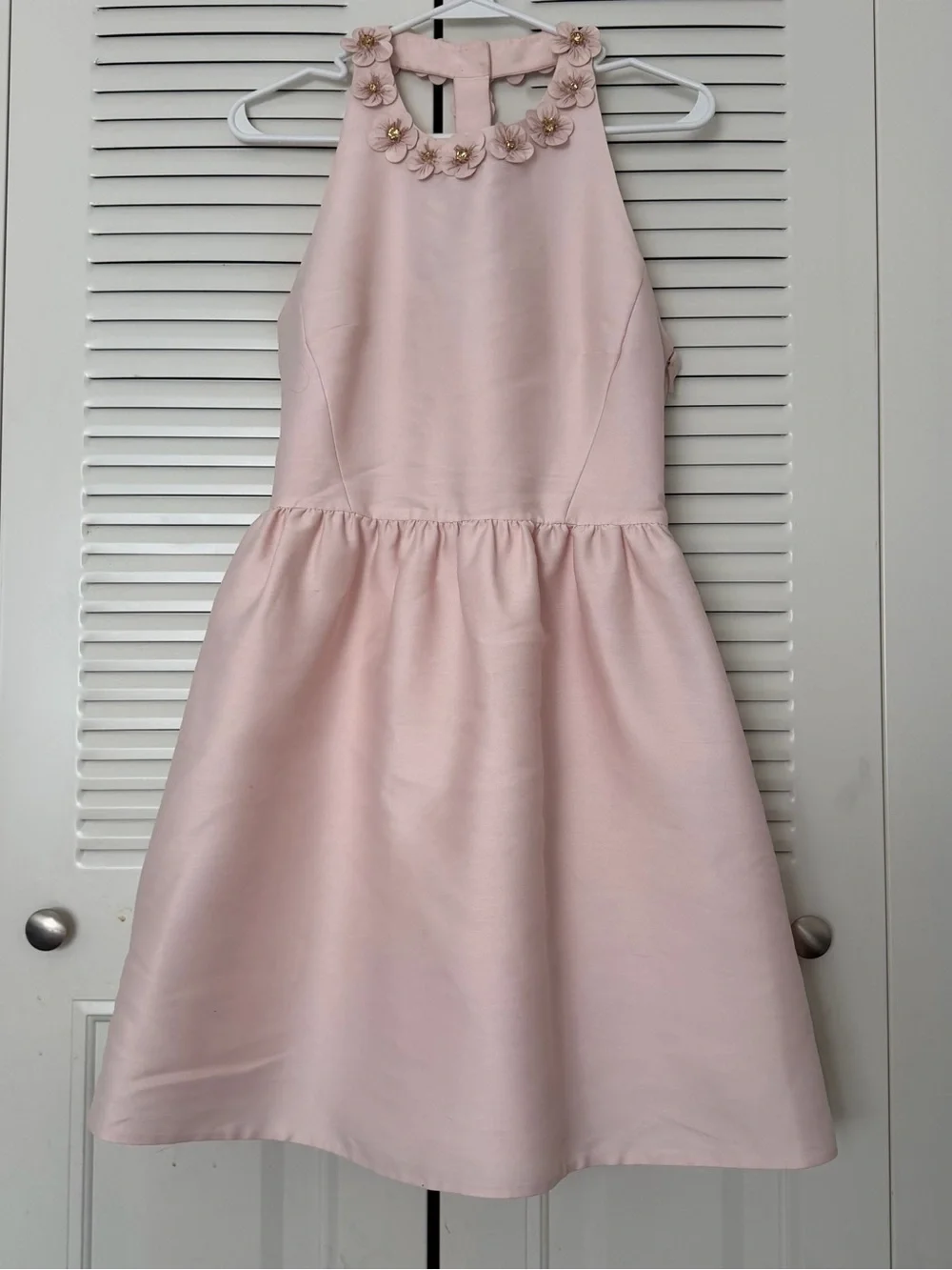 kate spade Poppy Embellished Pink Mini Dress Size 6